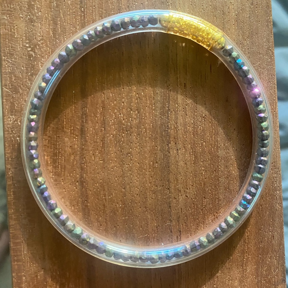 BuDhaGirl Luxe All Weather Bangle | Pyrite